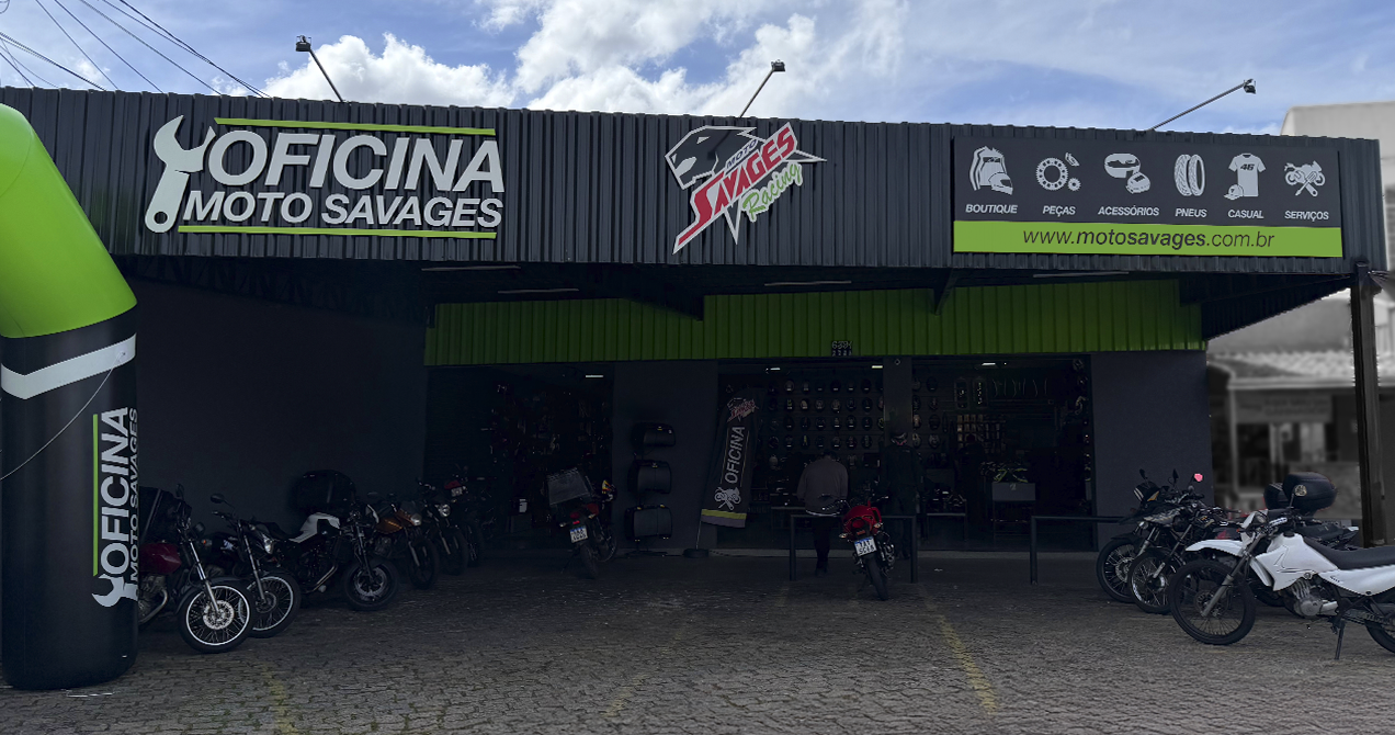 Moto Savages Xaxim