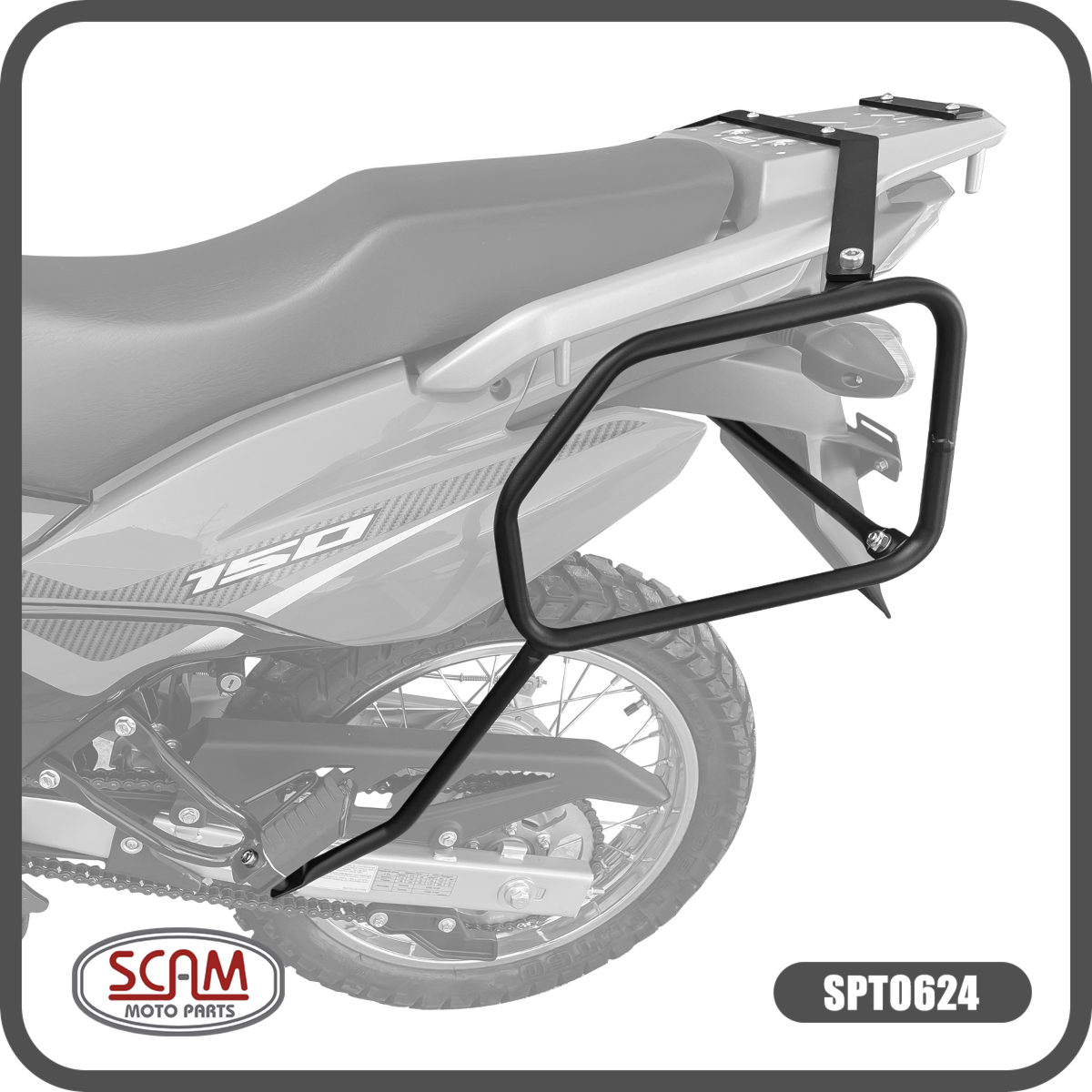 觜阿 Afastador Alforge Haojue Nk 150 2023> Scam SPTO624 | Moto Savages