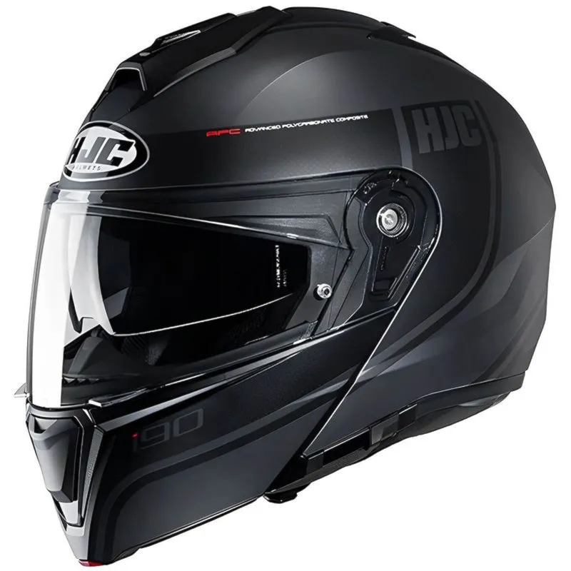 Capacete HJC I90 Davan Preto | Moto Savages
