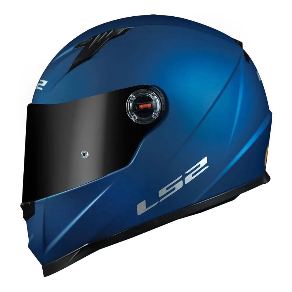 Capacete LS2 FF358 Monocolor Matte Blue | Moto Savages