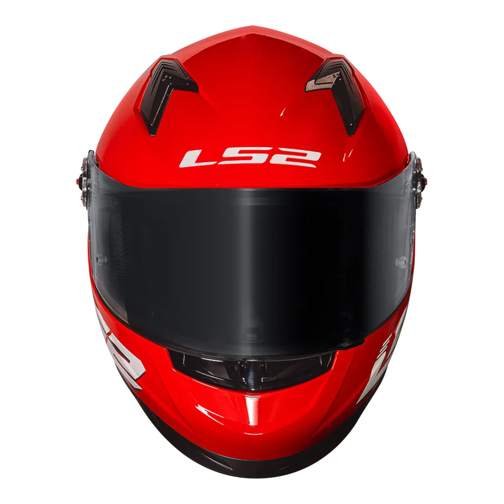 Capacete LS2 FF358 S Monocolor Bright Red | Moto Savages