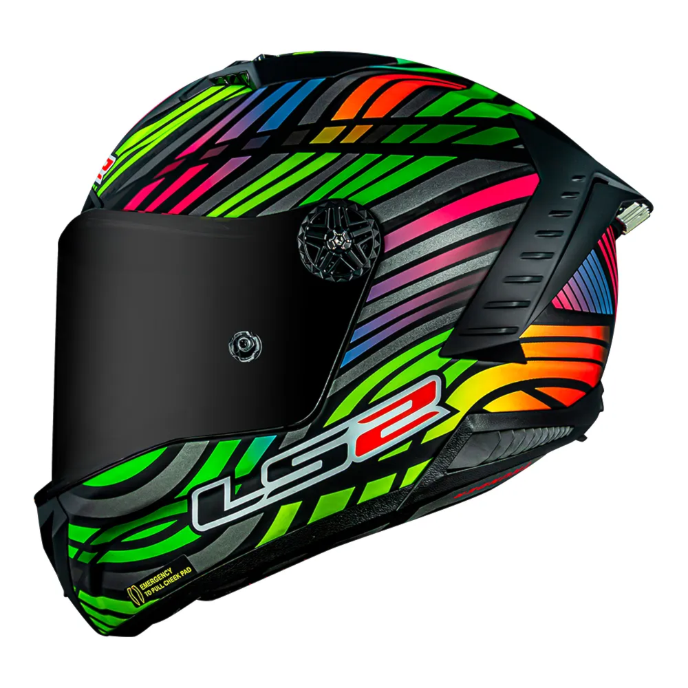 Capacete Ls2 Ff805 Thunder Carbon Airspc | Moto Savages