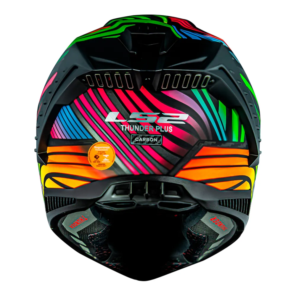 Capacete Ls2 Ff805 Thunder Carbon Airspc | Moto Savages