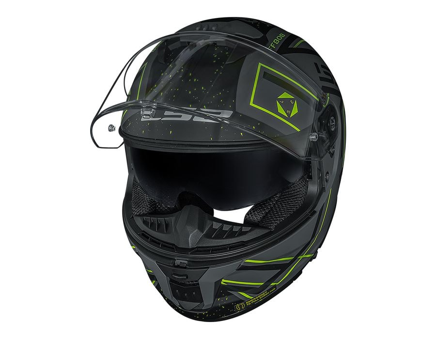 Capacete LS2 FF808 Stream 2 Maze Grey Black | Moto Savages