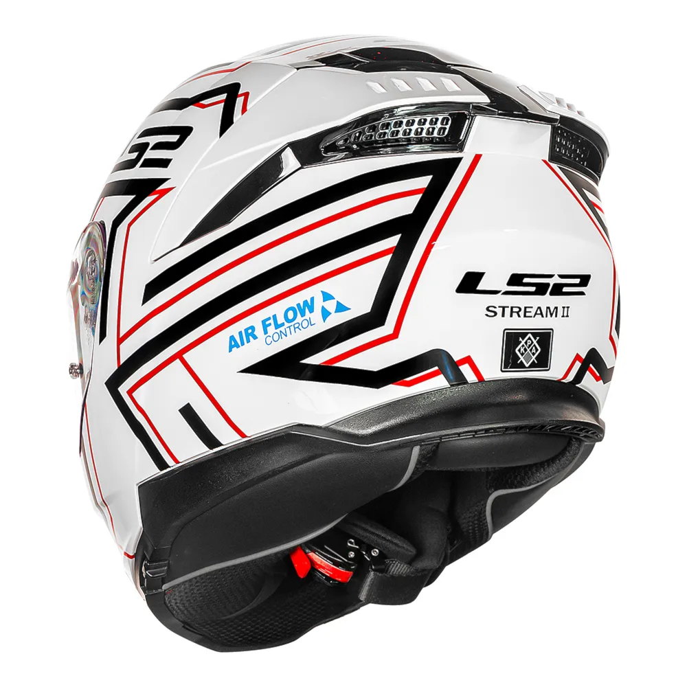 Capacete L22 FF808 Stream 2 Maze White Black | Moto Savages