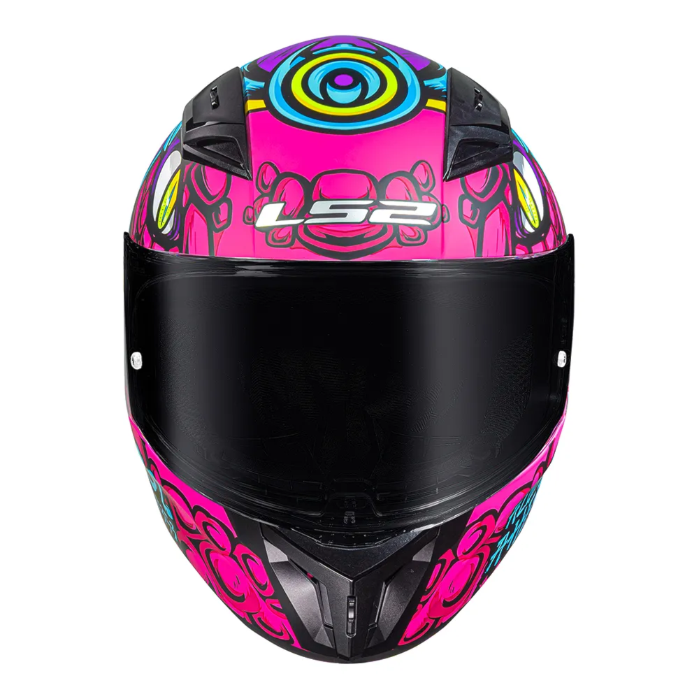 Capacete LS2 FF810 Vigo Drillox Matte Purple Fuchsia | Moto Savages