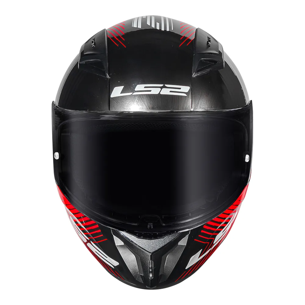 Capacete LS2 FF810 Vigo Shift Jeans Titanium Red | Moto Savages
