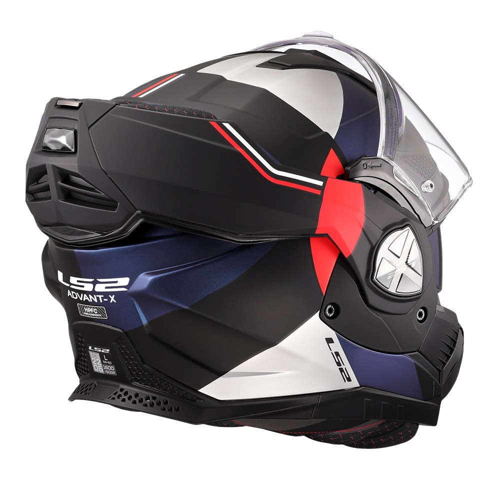 Capacete LS2 Advant X Ultra Matte Blue Red | Moto Savages