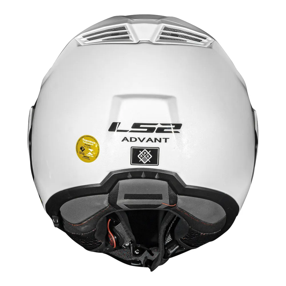Capacete LS2 FF906 Advant Monocolor White | Moto Savages