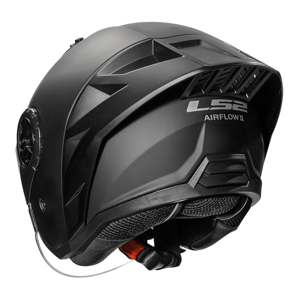Capacete LS2 OF616 Airflow 2 S Monocolor Matte Black | Moto Savages