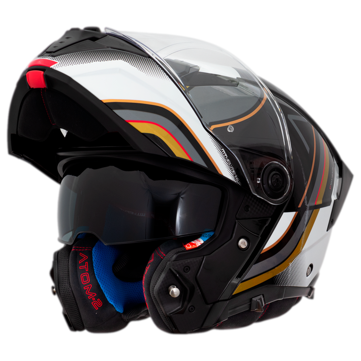 Capacete MT Helmets Atom 2 Xenom B9 Gloss | Moto Savages