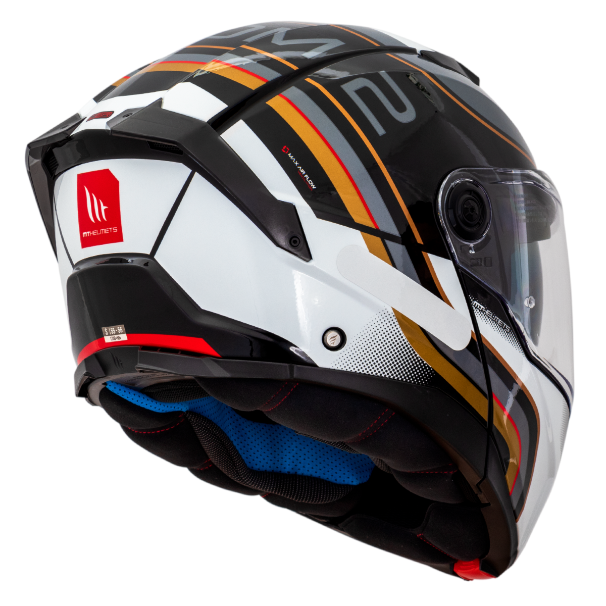 Capacete MT Helmets Atom 2 Xenom B9 Gloss | Moto Savages