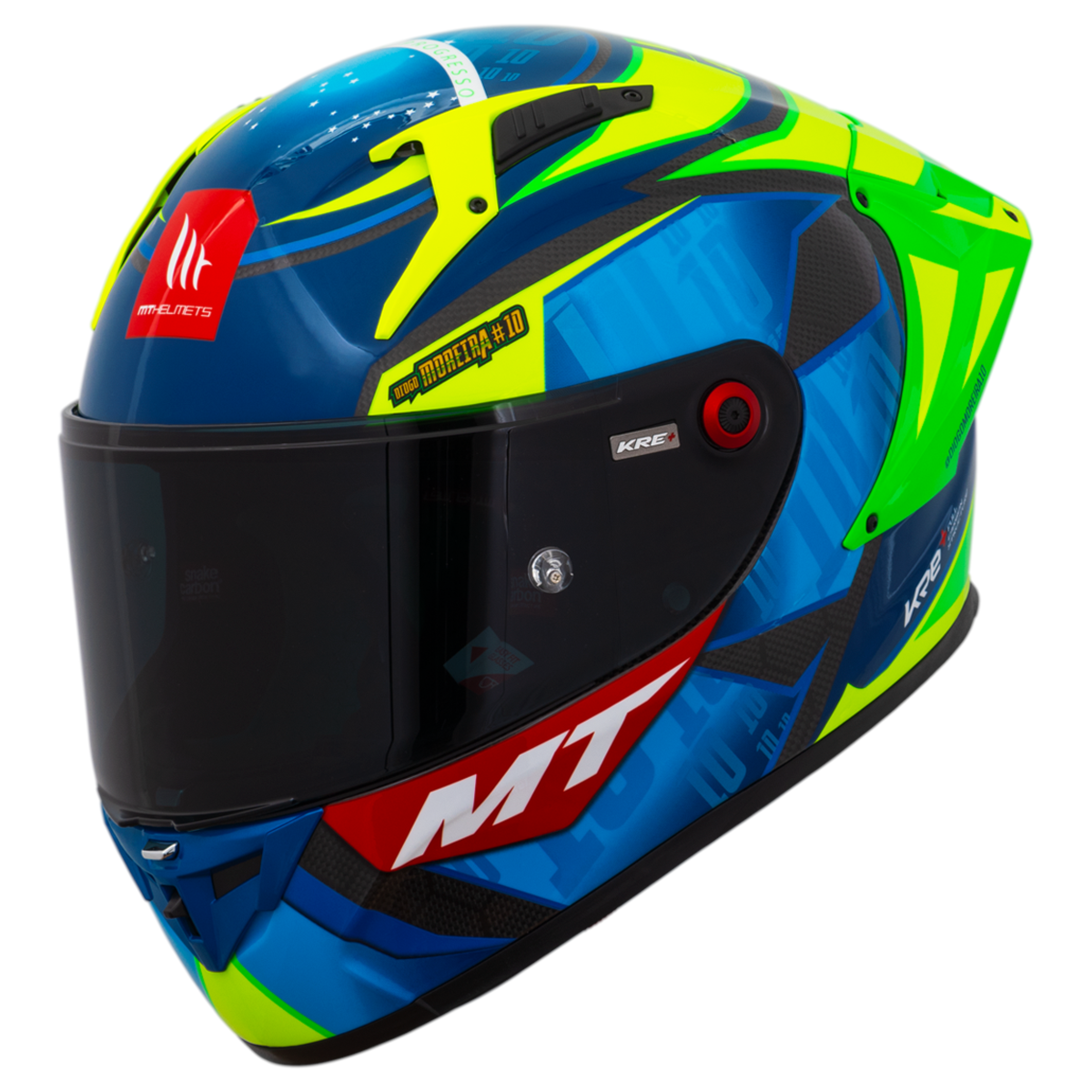 ポエム Capacete MT Helmets Kre+S Diogo Moreira A7 Gloss | Moto Savages