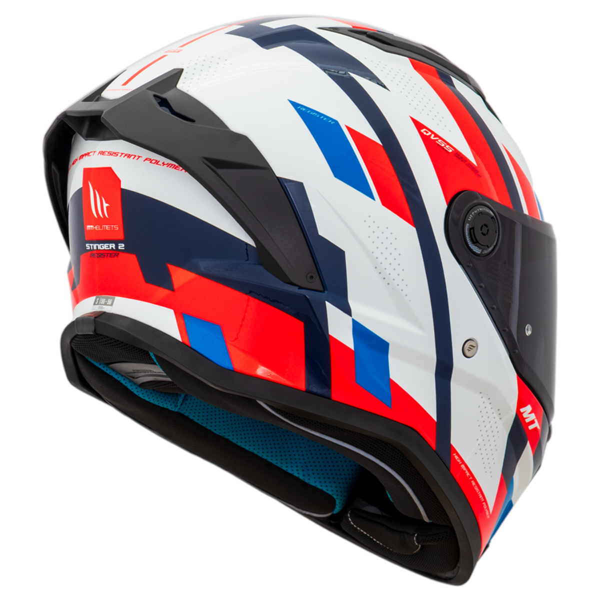 Capacete MT Helmets Stinger 2 Register D7 Gloss | Moto Savages