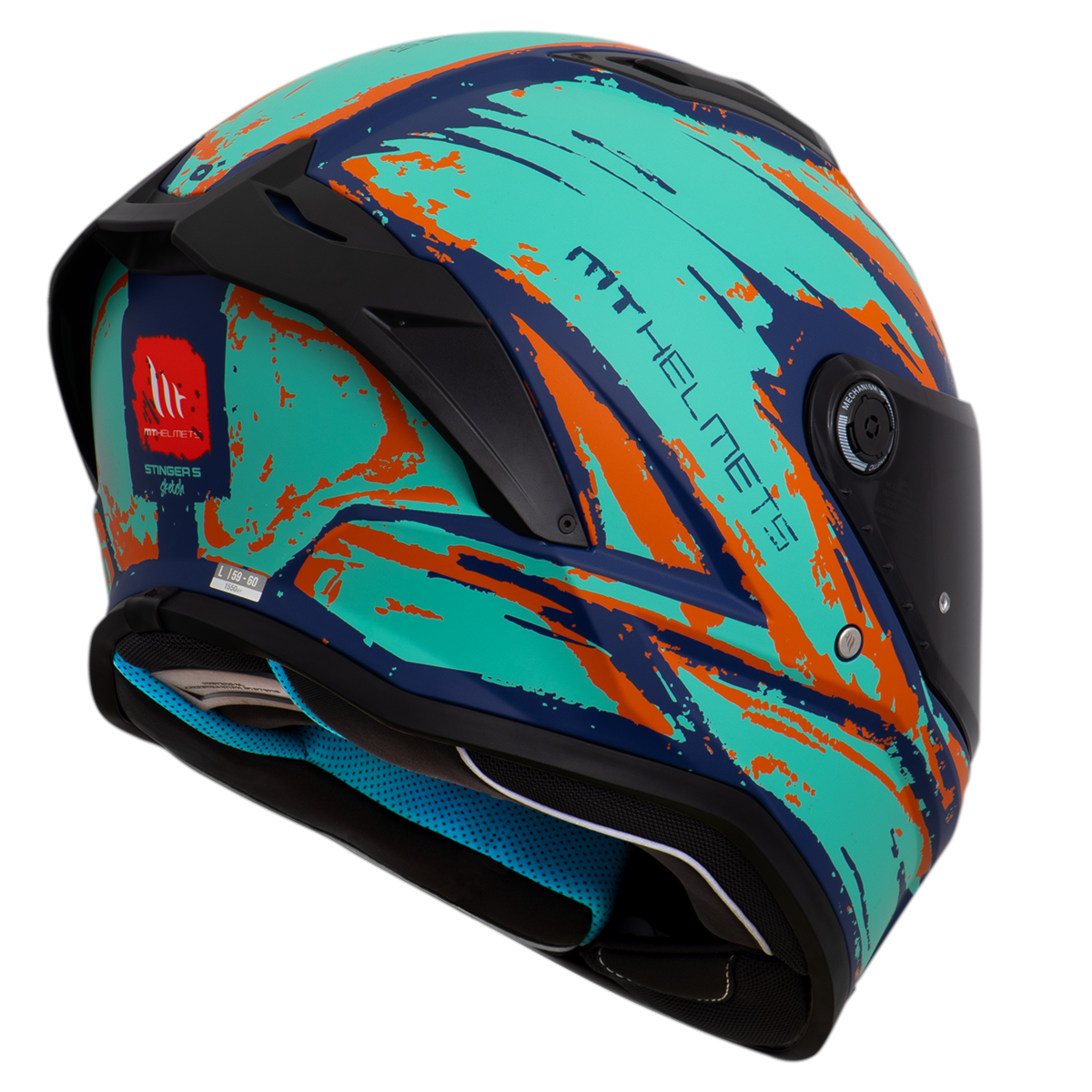 Capacete MT Helmets Stinger 2 Sketch C14 Matte | Moto Savages