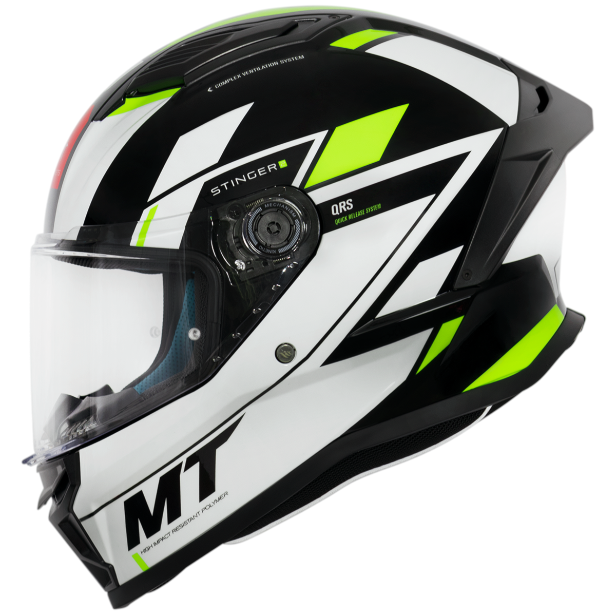 Capacete MT Helmets Stinger 2 Zivze B3 Fluor | Moto Savages