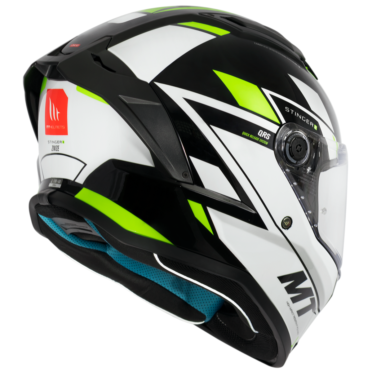 Capacete MT Helmets Stinger 2 Zivze B3 Fluor | Moto Savages