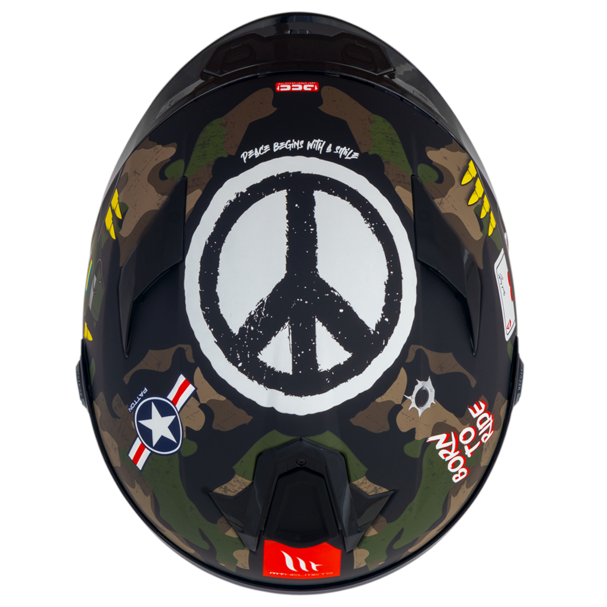 Capacete MT Helmets Targo S Patron A1 Matte | Moto Savages