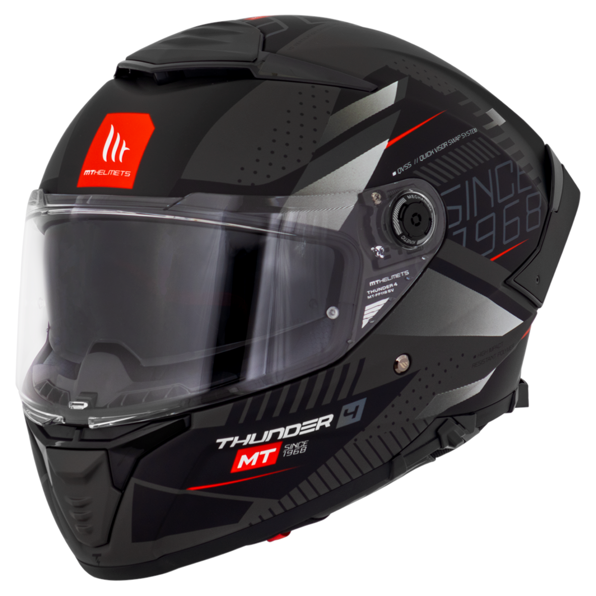 Capacete MT Helmets Thunder 4 Luminence D1 Matte | Moto Savages
