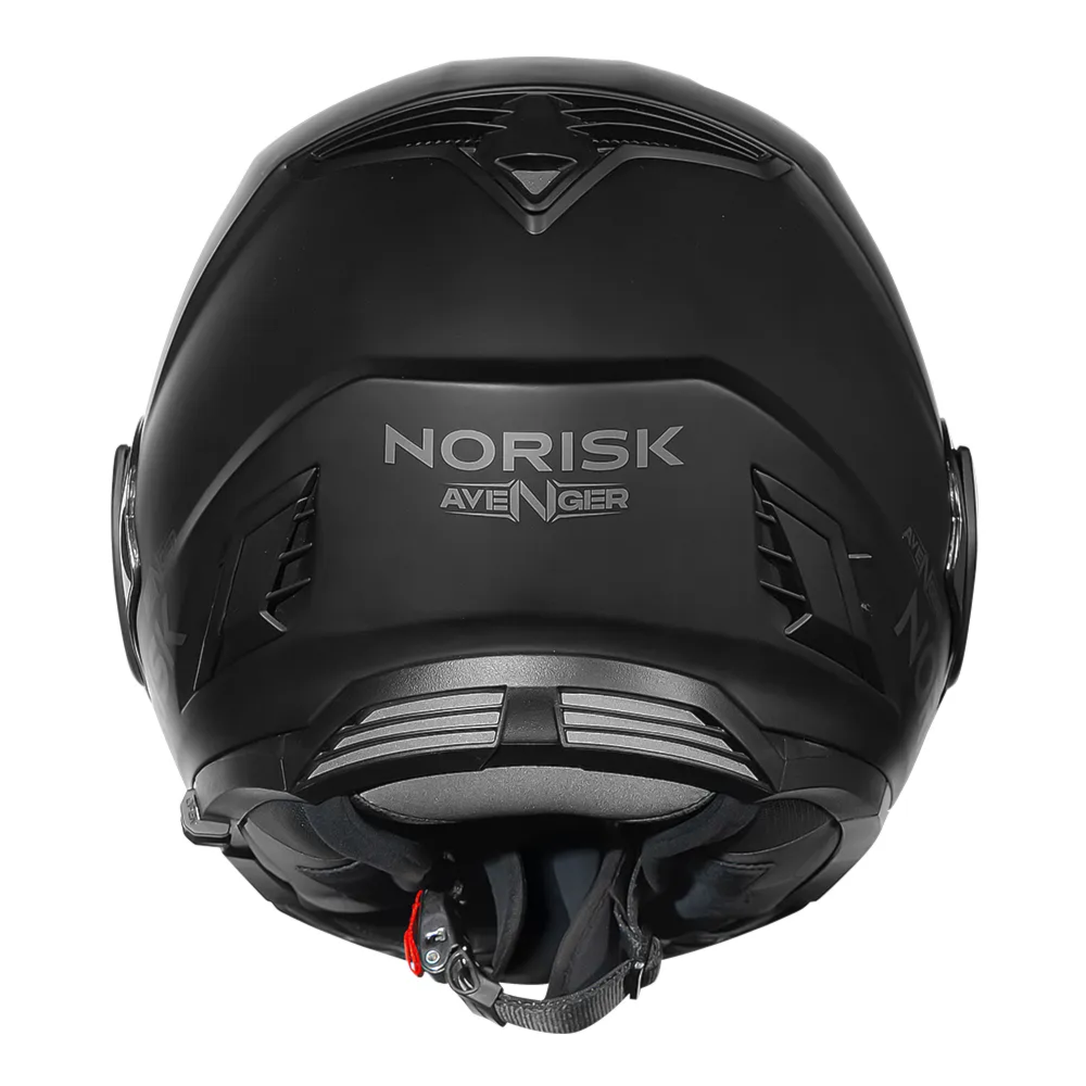 Capacete Norisk Avenger Monocolor Matte Black | Moto Savages