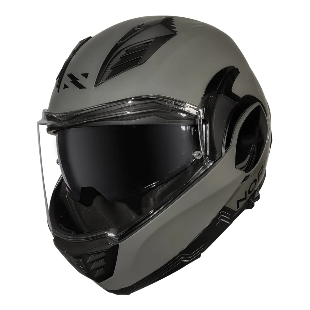 Capacete Norisk Avenger Monocolor Matte Black | Moto Savages
