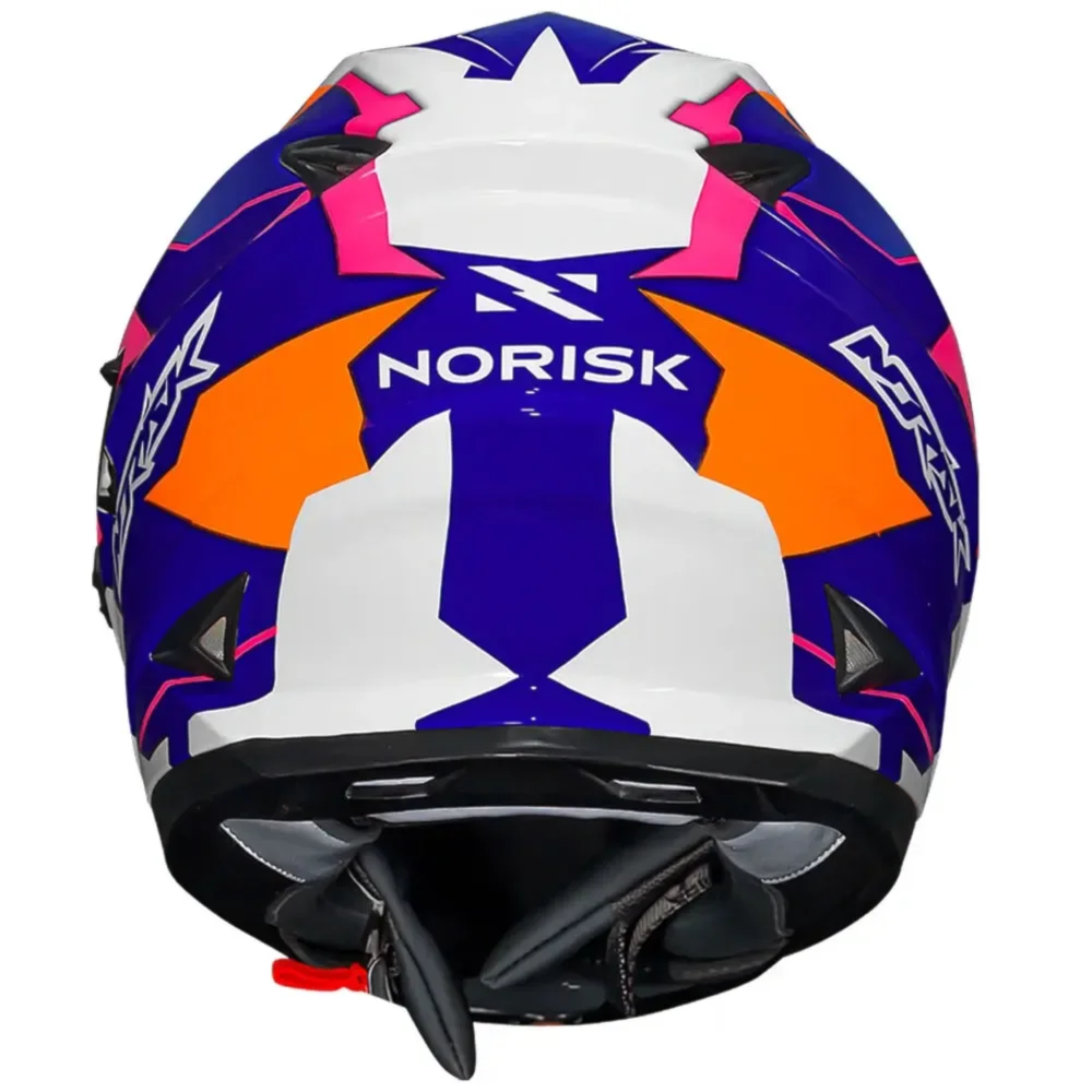 Capacete Norisk FF302 District Blue White | Moto Savages