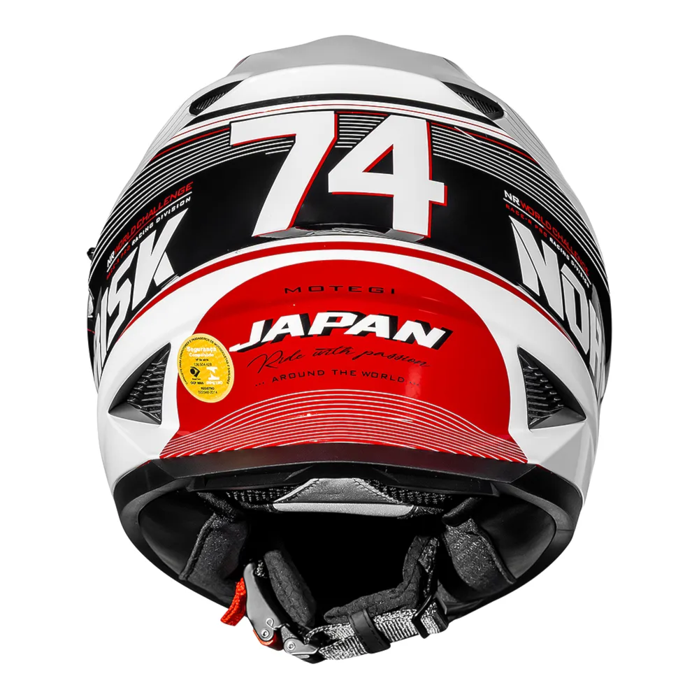 norinyan☆ Capacete Original Norisk Razor Monocolor Cinza Titanium - MotoBR