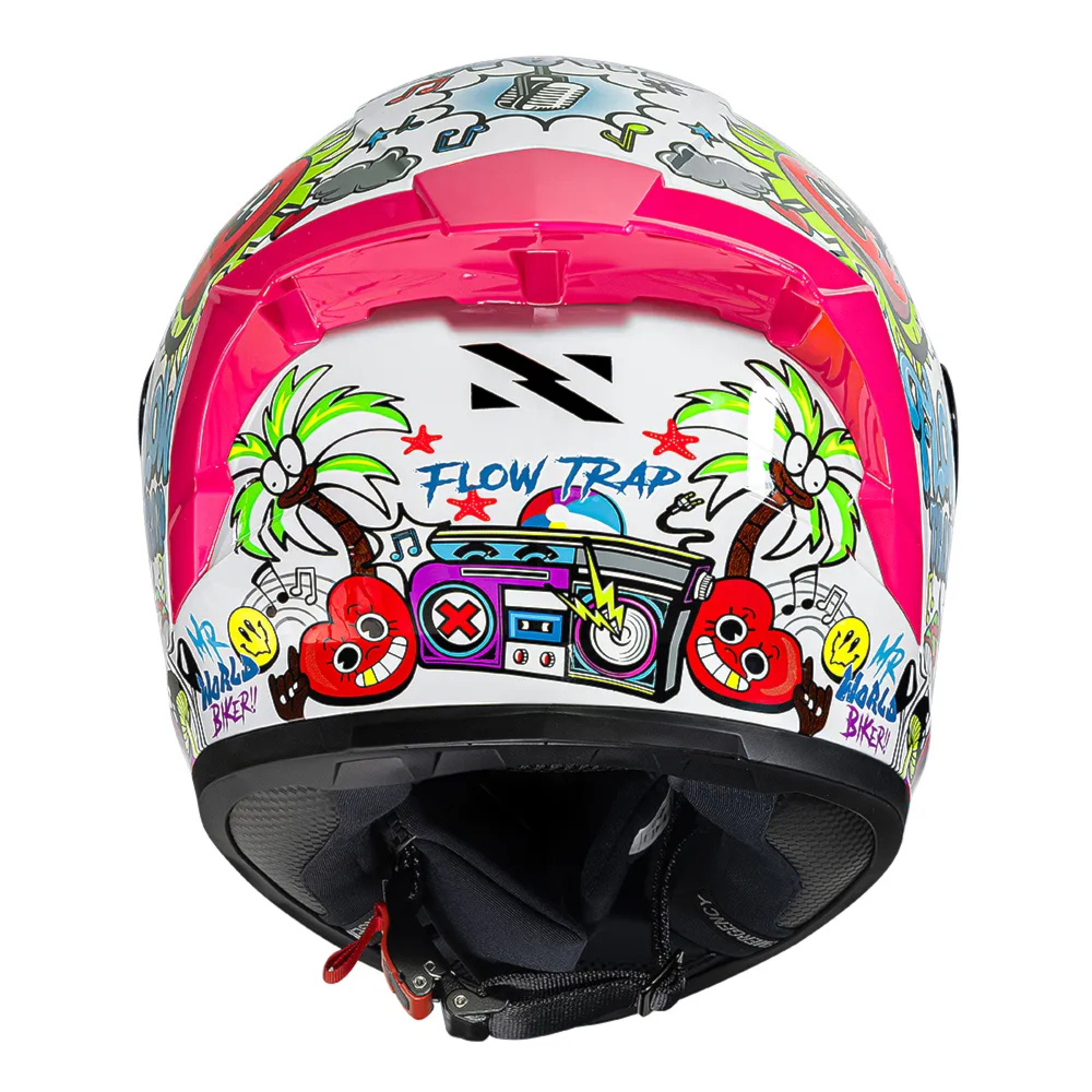 Capacete Norisk Flow Trap White | Moto Savages