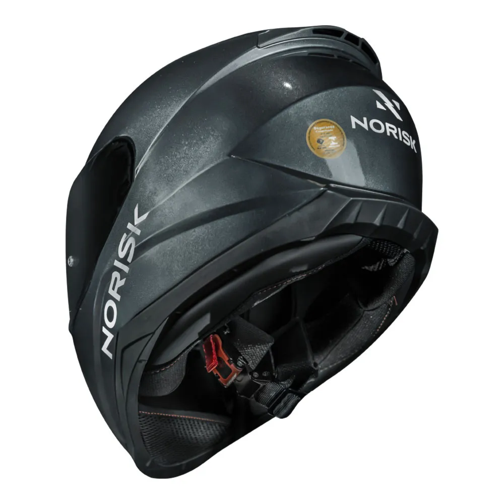 Capacete Norisk Razor Solid Edition Titanium | Moto Savages