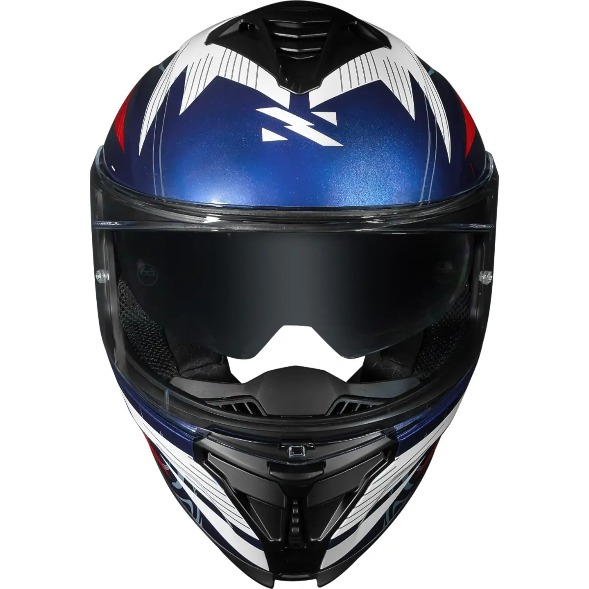 Capacete Norisk Strada 2 ST White Blue Red | Moto Savages