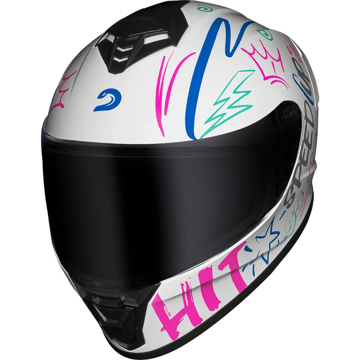 Capacete Race Tech Hit Faster | Moto Savages