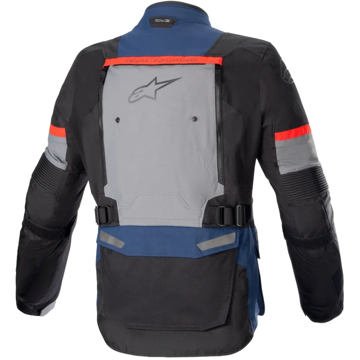 Jaqueta Alpinestars Bogota Pro Drystar Azul Marinho Preto Vermelho