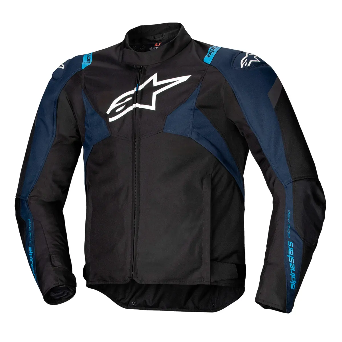 Jaqueta Alpinestars T Jaws V4 Waterproof Preto Azul Escuro | Moto