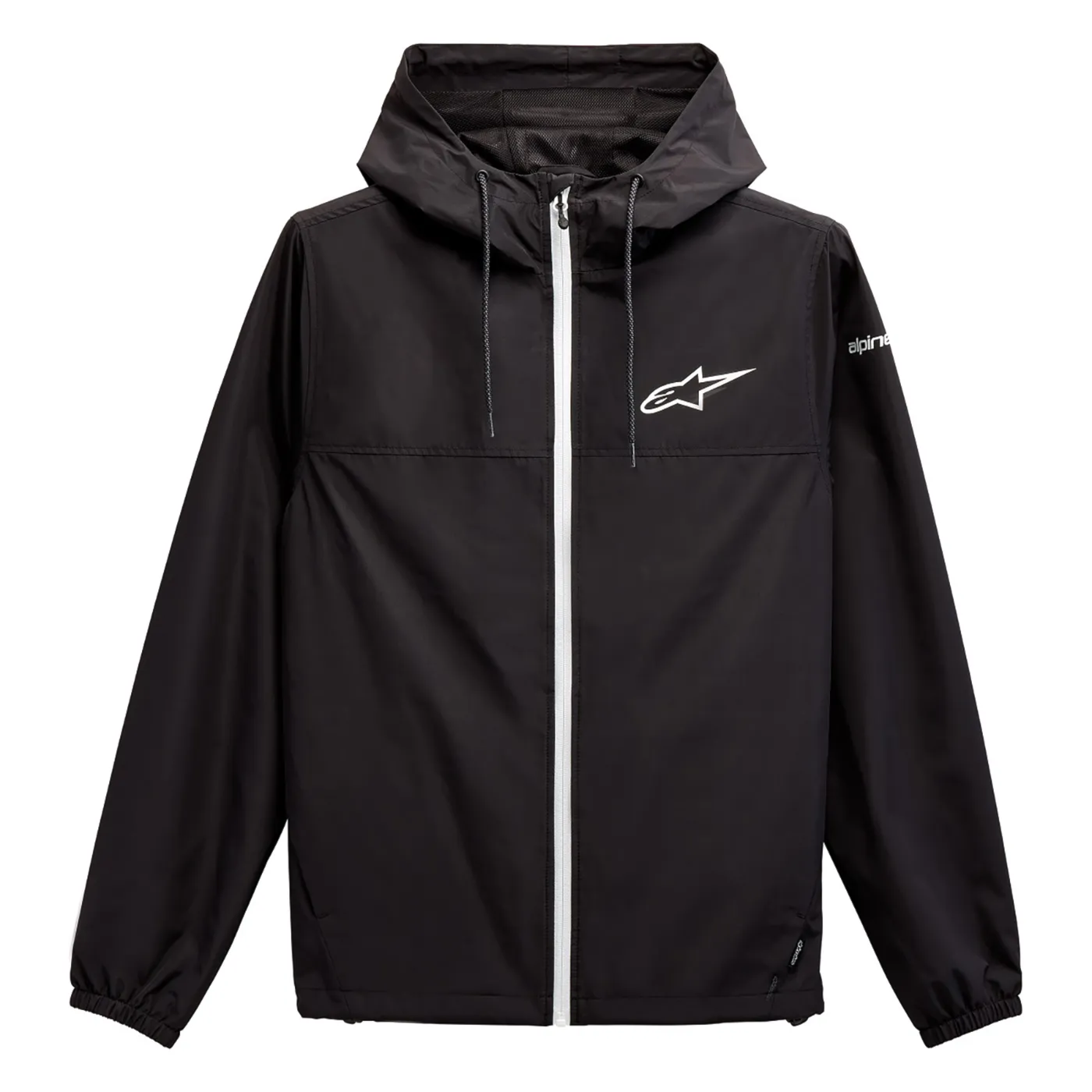 Jaqueta Alpinestars Treq Windbreaker Preto Branco | Moto Savages