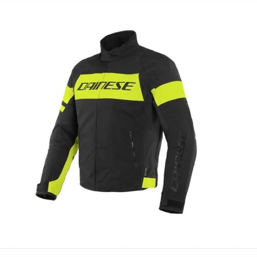 Jaqueta Dainese Saetta D-dry Black Flour Yellow Black | Moto Savages