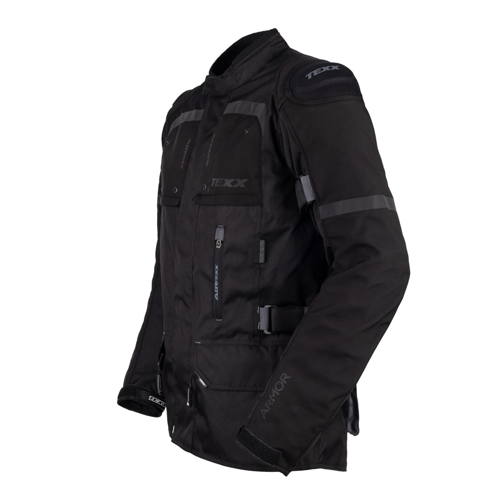 Jaqueta Texx Sniper V2 Masculina Preta | Moto Savages