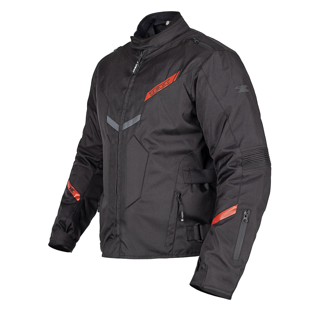 Jaqueta Texx Sniper V3 Masculina Preta Vermelha | Moto Savages
