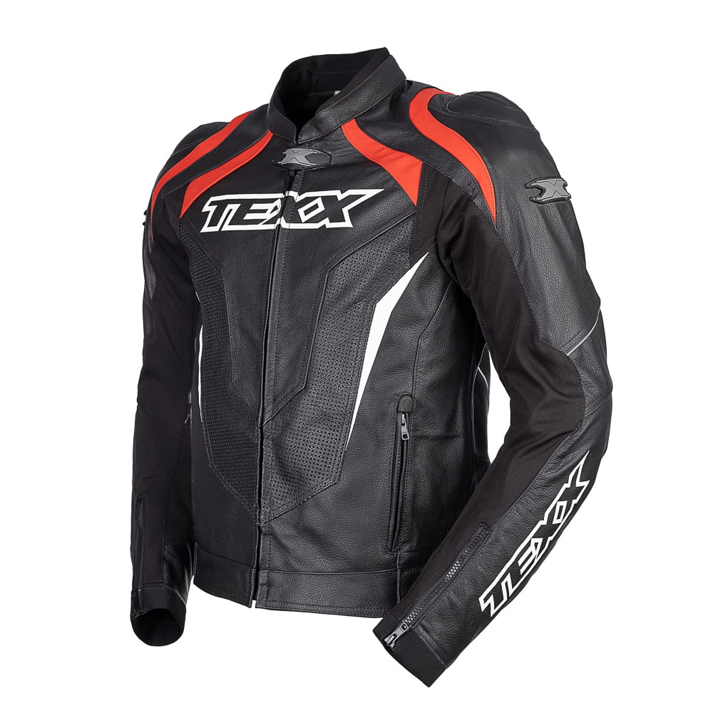 Jaqueta Texx Sniper V3 Masculina Preta Vermelha | Moto Savages