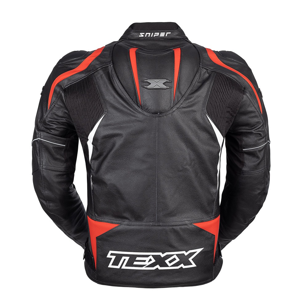 Jaqueta Texx Sniper V3 Masculina Preta Vermelha | Moto Savages