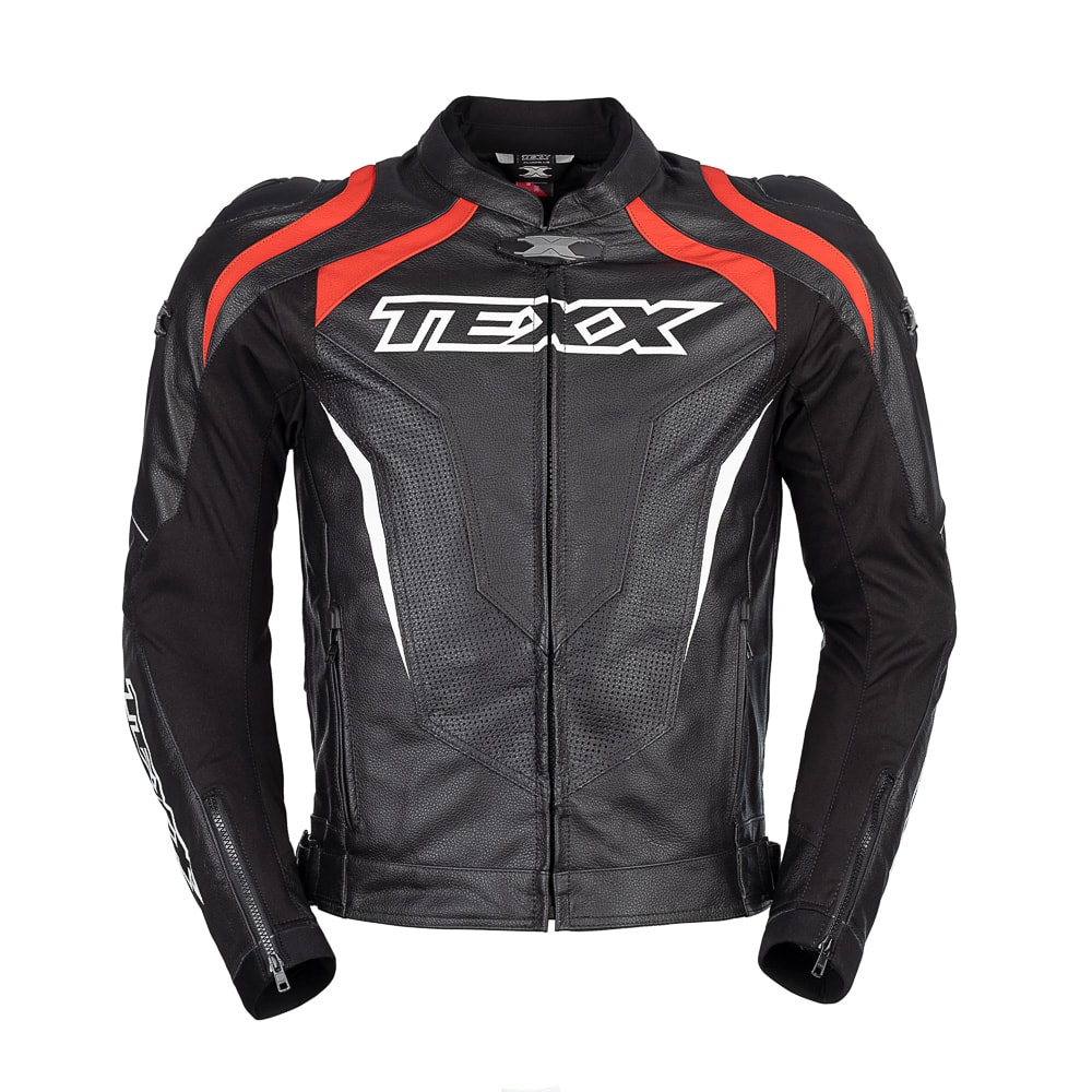 Jaqueta Texx Sniper V3 Masculina Preta Vermelha | Moto Savages