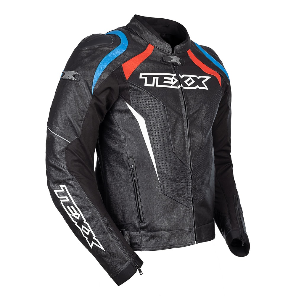 Jaqueta Texx Sniper V3 Masculina Preta Vermelha Azul | Moto Savages