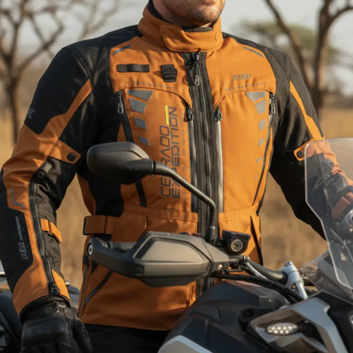 Jaqueta X11 Expedition Cerrado Masculina Marrom | Moto Savages