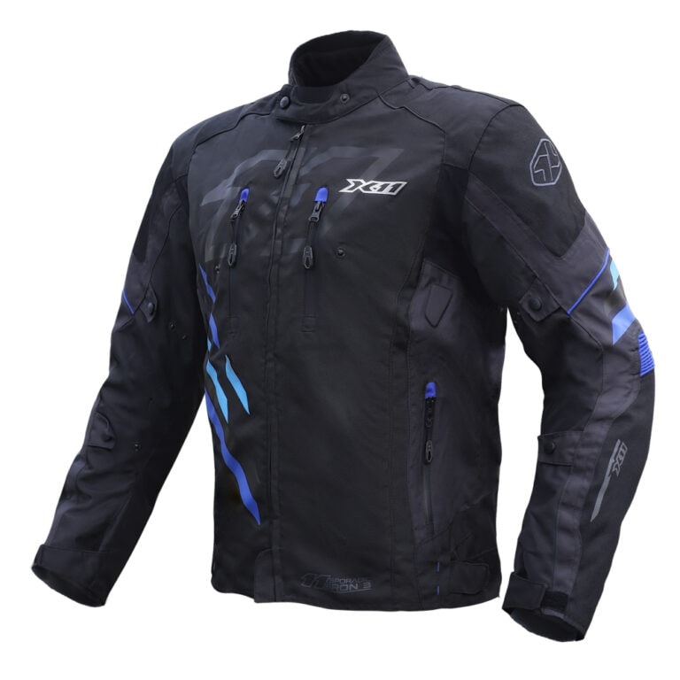 Jaqueta X11 Iron 3 Sporadic Masculina Azul | Moto Savages
