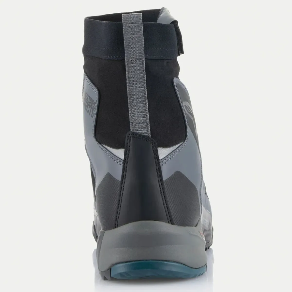 Tenis Alpinestars Cr 8 Gore-Tex Preto Cinza Escuro Petroleo | Moto